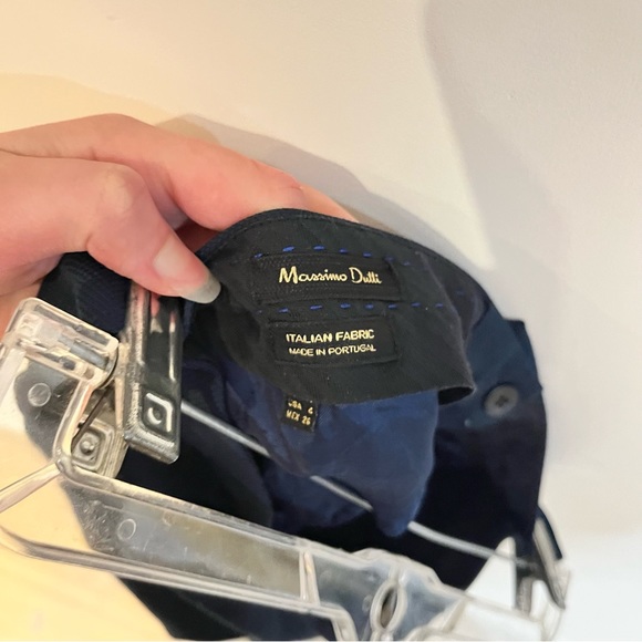 Massimo dutti blue navy pants us 4 - Picture 2 of 5